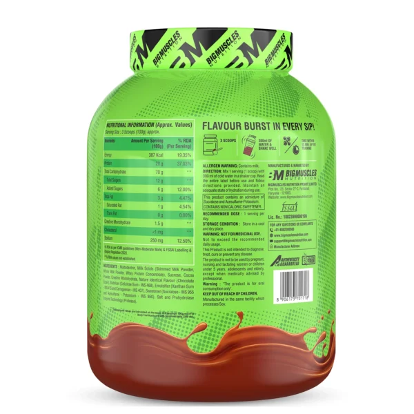 Bigmuscles Nutrition Body Fuel Hardcore