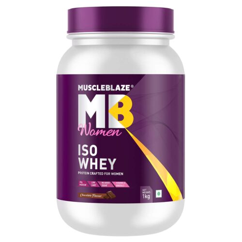 MuscleBlaze Women Iso Whey 100% Whey Protein Isolate