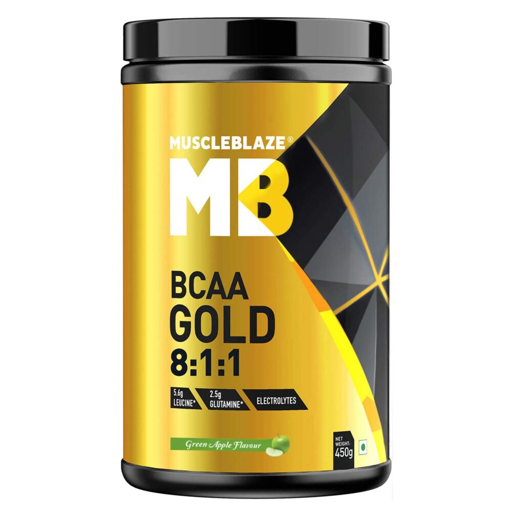 MuscleBlaze BCAA Gold 8:1:1 Amino Acids Supplements