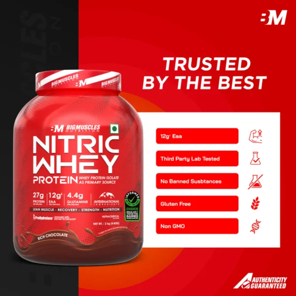 Big Muscles Nutrition Nitric Whey Protein
