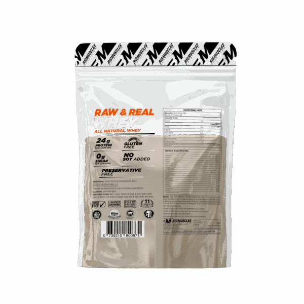 Bigmuscles Nutrition Raw & Real Isolate