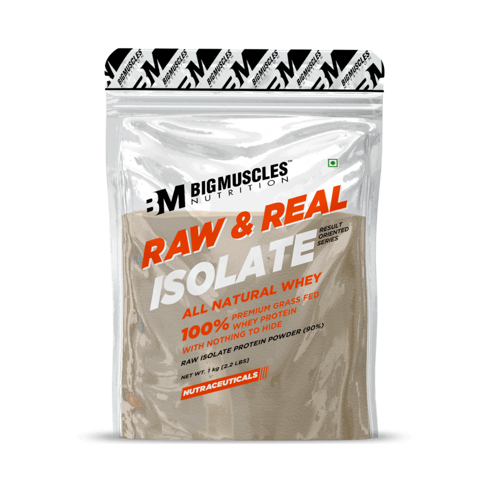 Bigmuscles Nutrition Raw & Real Isolate