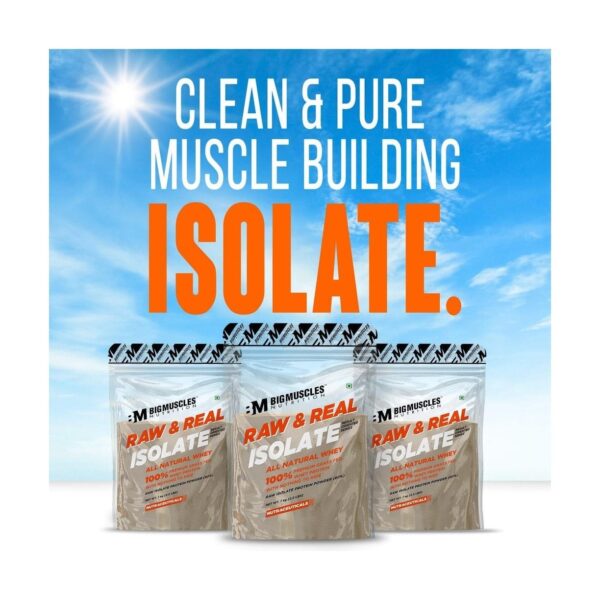 Bigmuscles Nutrition Raw & Real Isolate