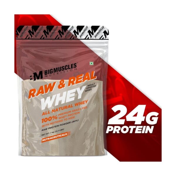 Bigmuscles Nutrition Raw & Real Whey