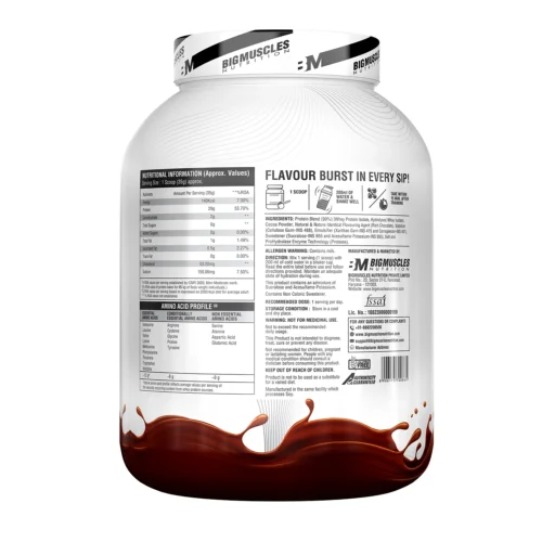 Bigmuscles Nutrition Zero Whey Protein - Image 3