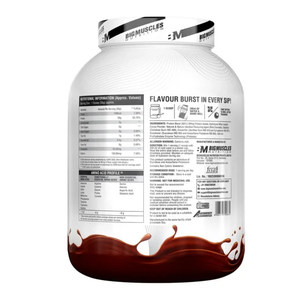 Bigmuscles Nutrition Zero Whey Protein