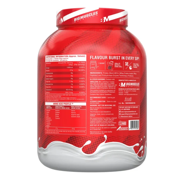 Big Muscles Nutrition Nitric Whey Protein