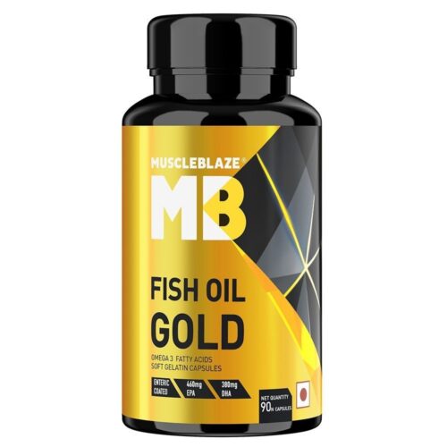 MuscleBlaze Fish Oil Gold