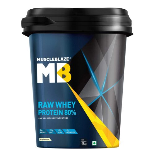 MuscleBlaze 80% Raw Whey Protein