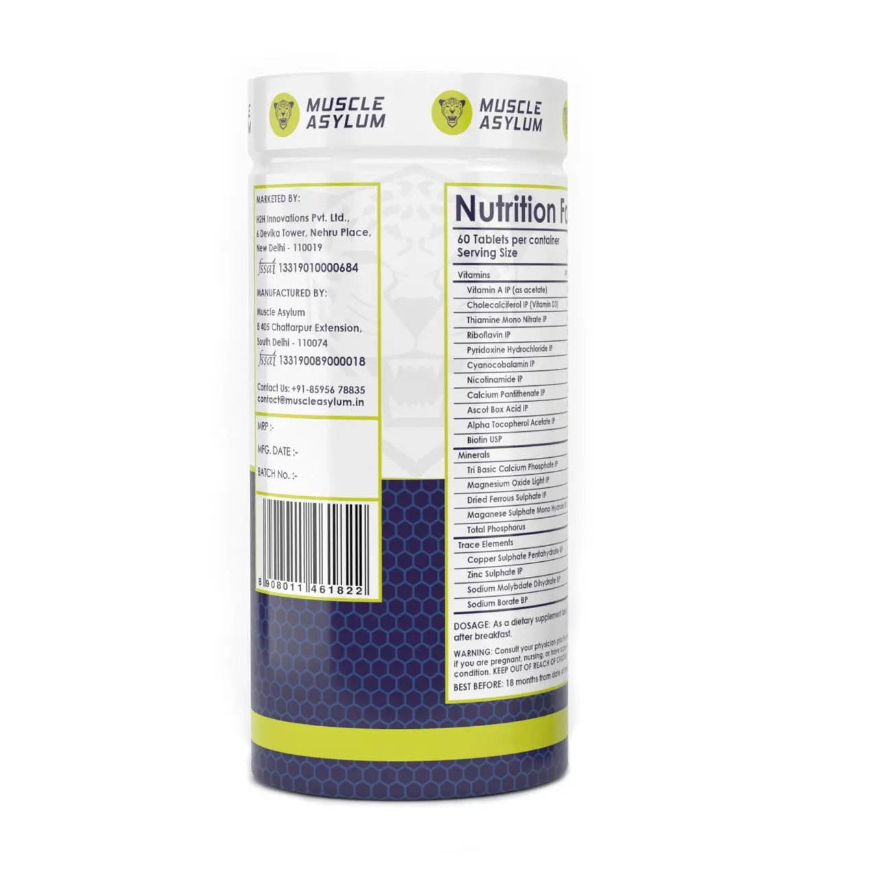 Muscle Asylum Multivitamin - Image 5