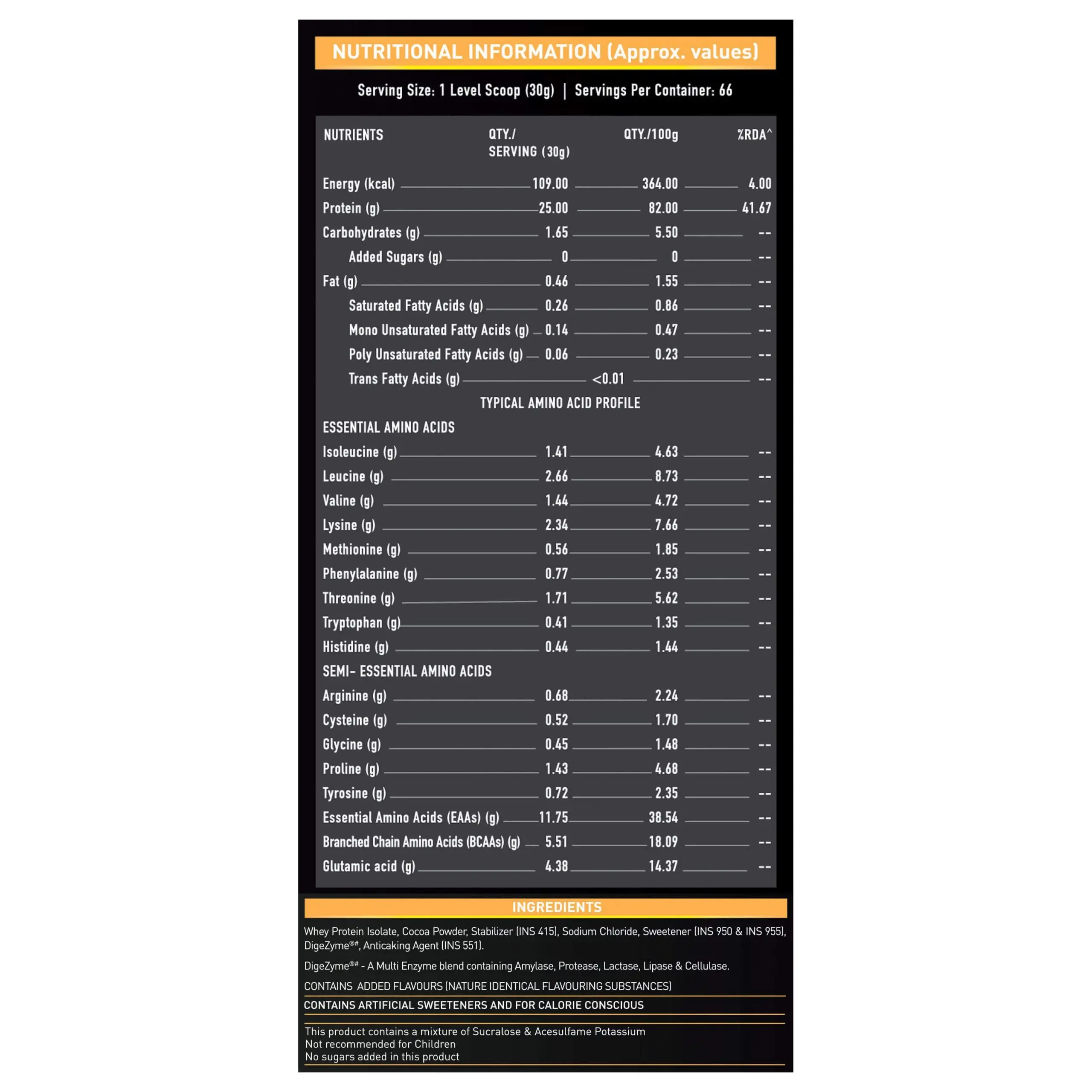 MuscleBlaze Whey Gold 100% Whey Protein Isolate - Image 2