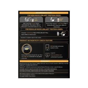 MuscleBlaze Whey Gold 100% Whey Protein Isolate