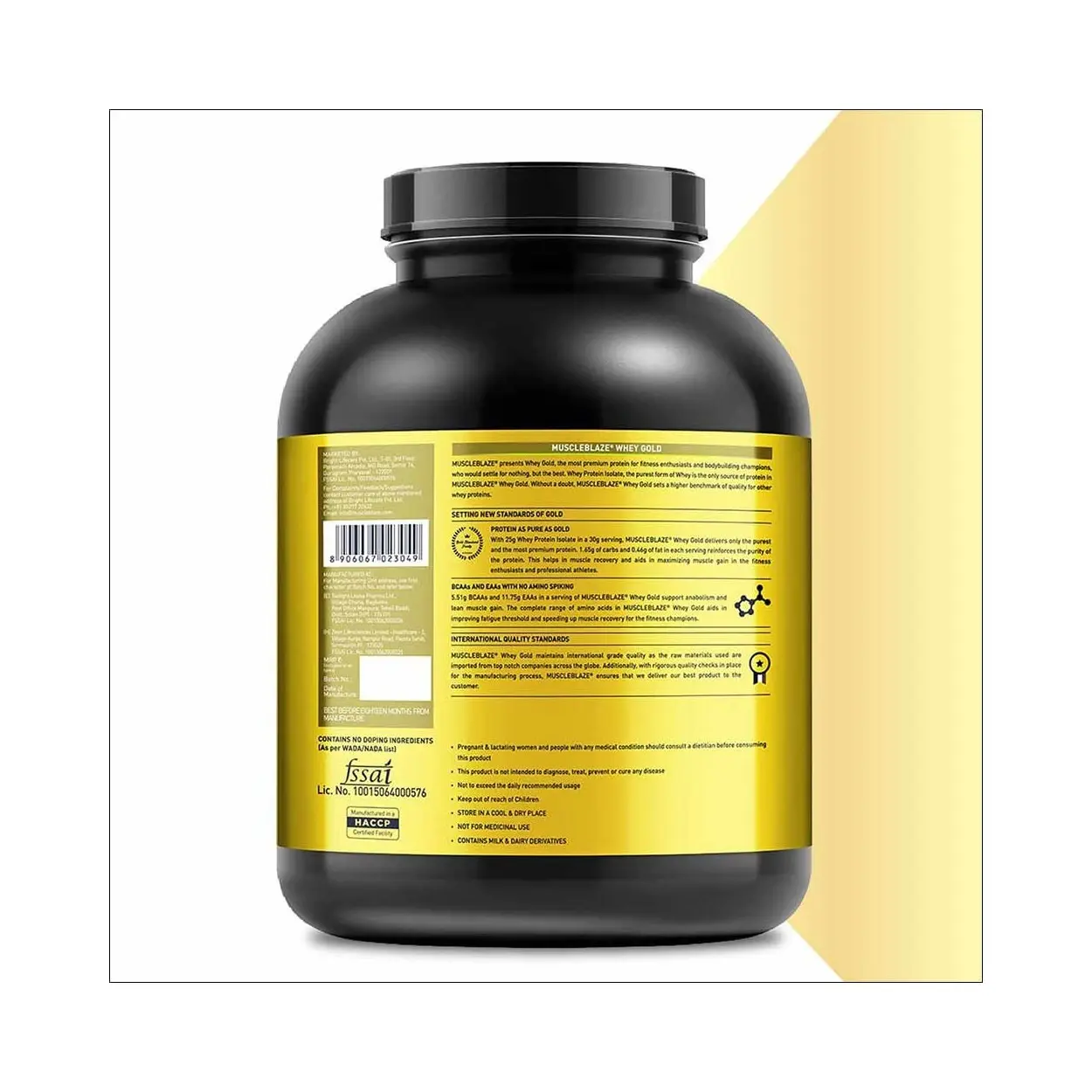 MuscleBlaze Whey Gold-Authentication