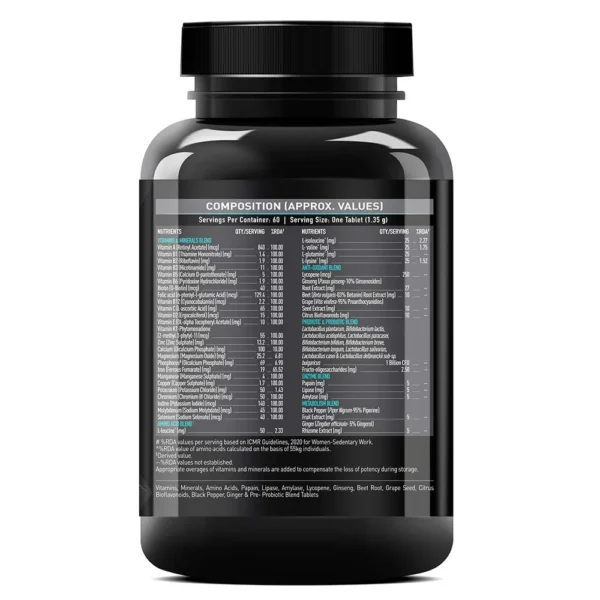 MuscleBlaze MB-VITE Multivitamin for Immunity