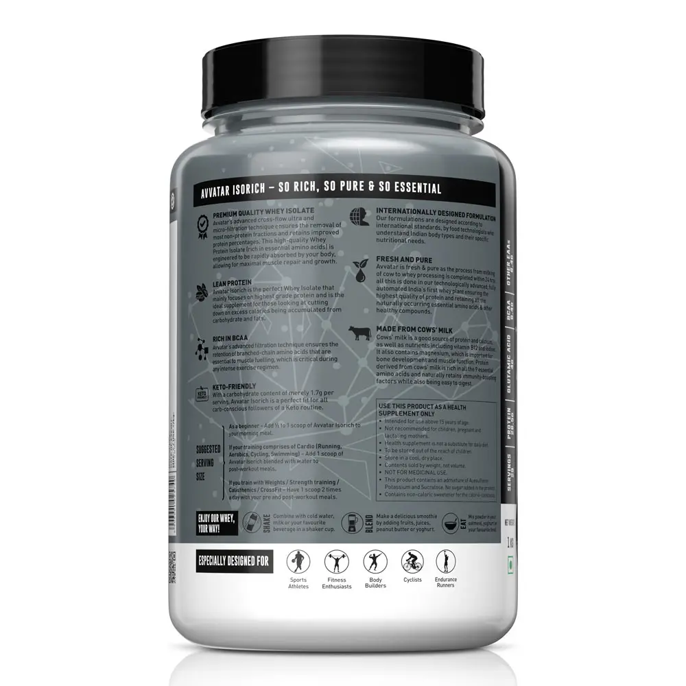 Avvatar Isorich Whey Protein - Image 4