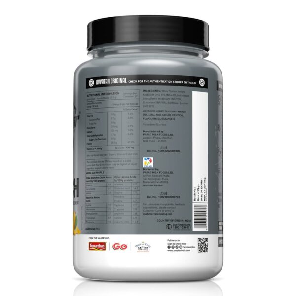 Avvatar Isorich Whey Protein