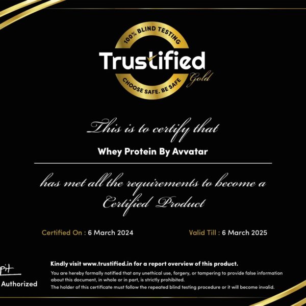 Avvatar 100% Whey Protein