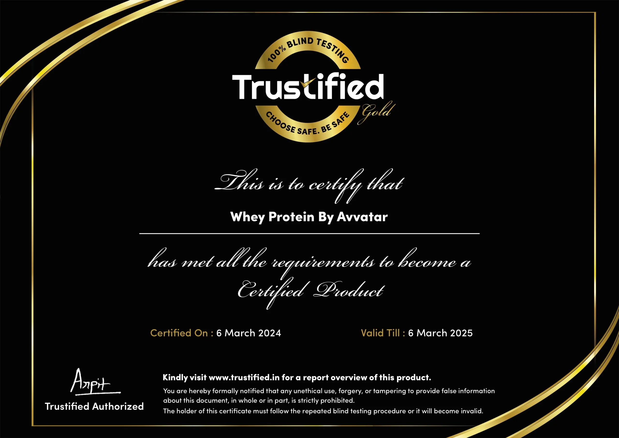 Avvatar 100% Whey Protein - Image 9