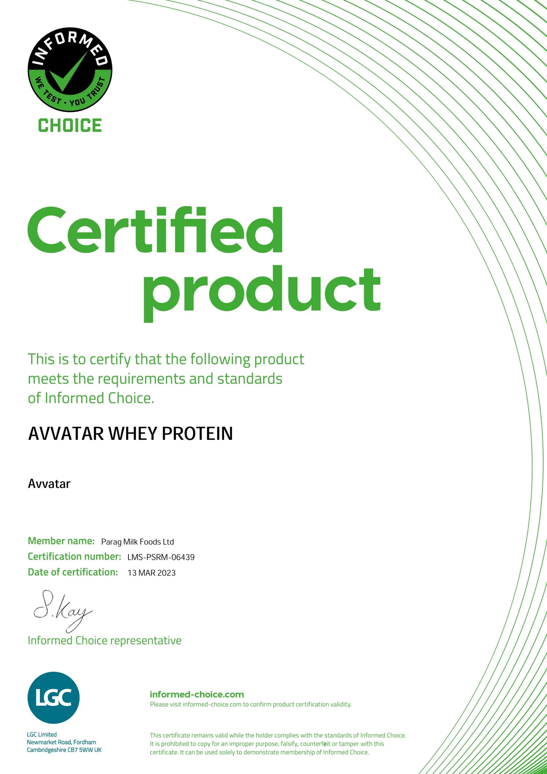 Avvatar 100% Whey Protein - Image 10