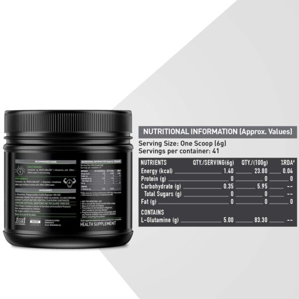 MuscleBlaze L-Glutamine