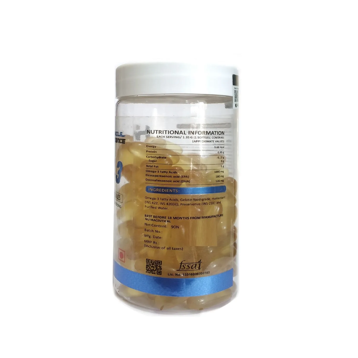 Muscle Science Omega 3 - Image 2