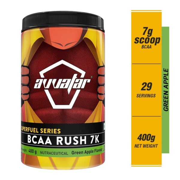 Avvatar BCAA Rush 7K, 0.88 lb, 29 Servings