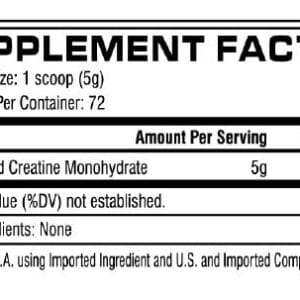 Cellucor COR-Performance Creatine, 72 Servings, Unflavoured