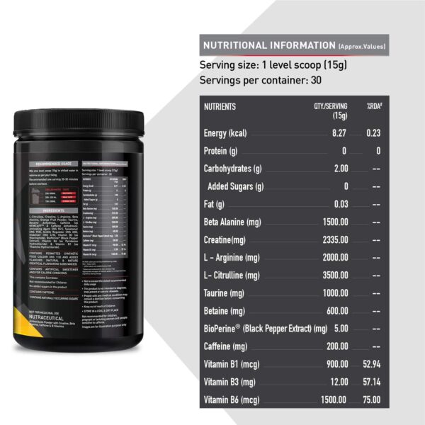 MuscleBlaze Torque Pre-Workout