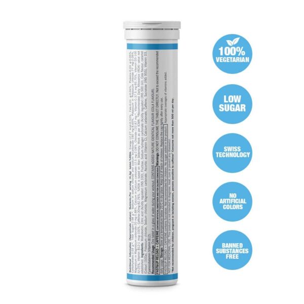 Fast&Up Reload + Caffeine, 20 Tablets, Cola