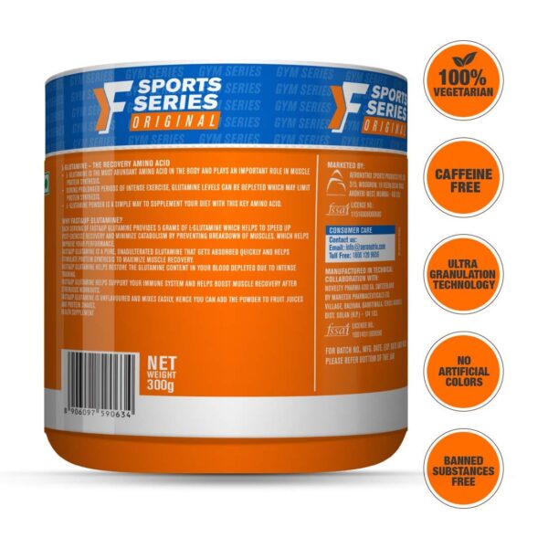 Fast&Up Glutamine - 60 Servings, Unflavoured