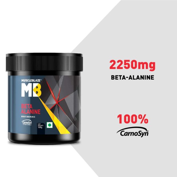 MuscleBlaze Beta Alanine, Unflavoured