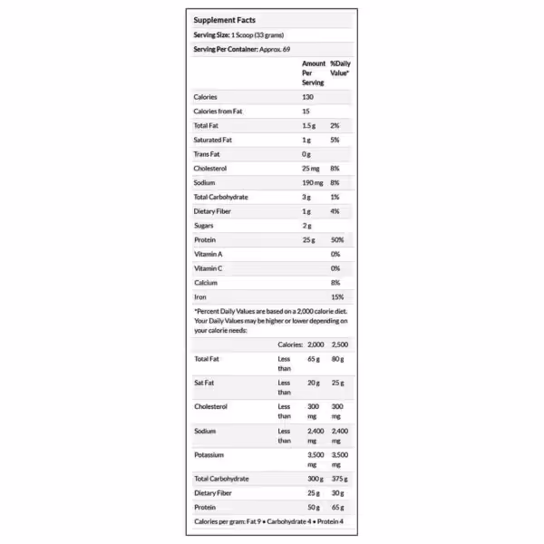 BPI Sports Iso HD (100% Whey Isolate) - product image