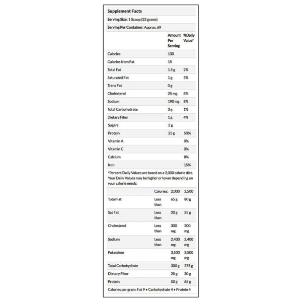 BPI Sports Iso HD (100% Whey Isolate)