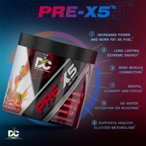 Doctor’s Choice PRE-X5 Blend Professional Pre-Workout Formula