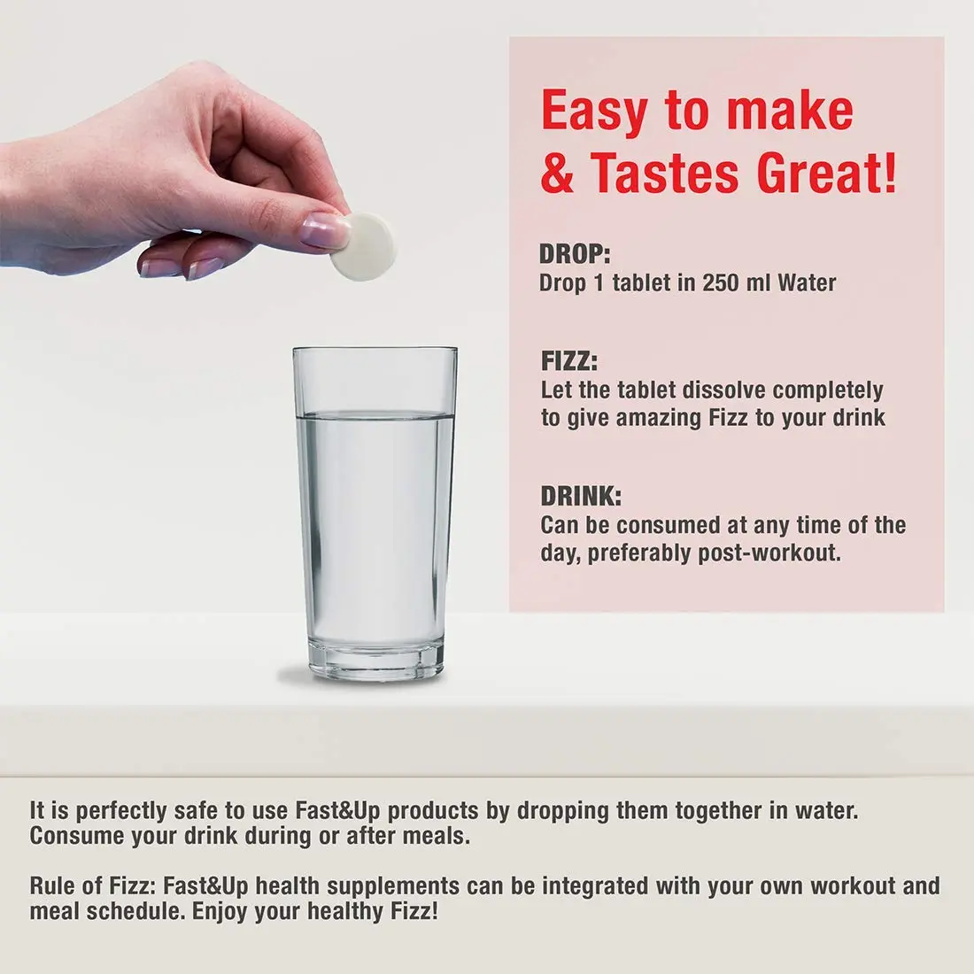 Fast&Up Pre-Workout Activate, Orange - Image 4