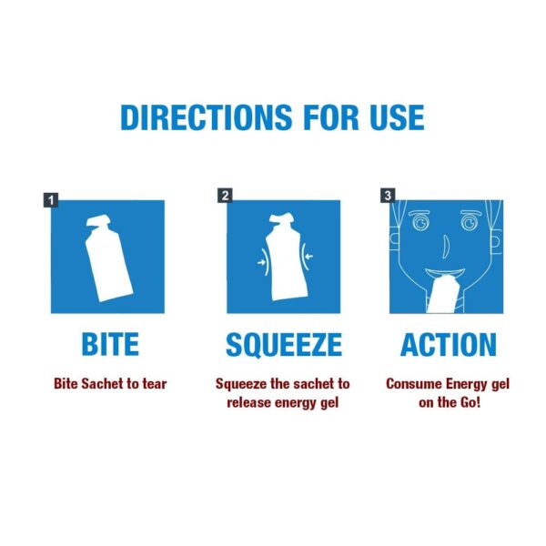 Fast&Up Sports Energy Gel for Instant Energy