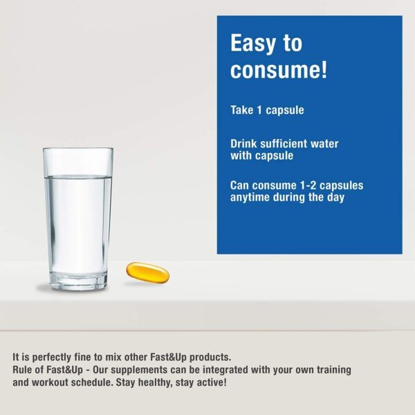 Fast&Up Promega - 60 Softgels, Omega 3 - Chocolate