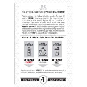 Scivation Xtend BCAA (Intra Workout Catalyst)