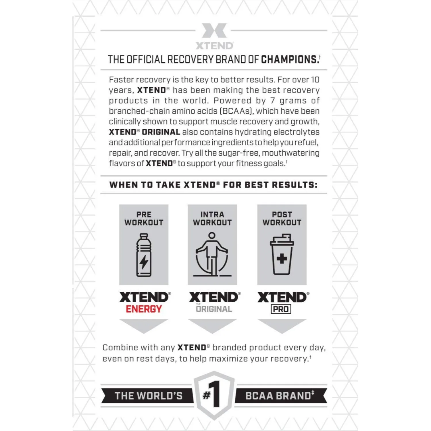 Scivation Xtend BCAA (Intra Workout Catalyst) - Image 3