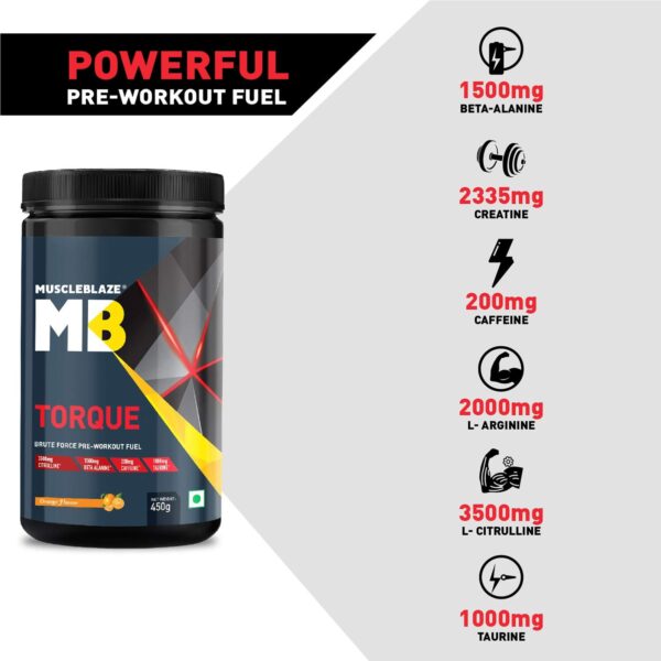MuscleBlaze Torque Pre-Workout
