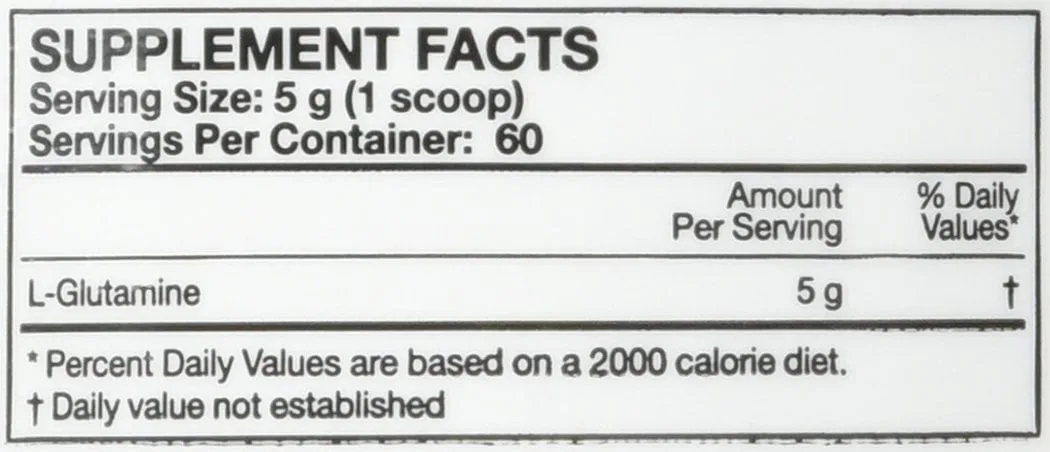 MusclePharm Glutamine 300g - Image 2