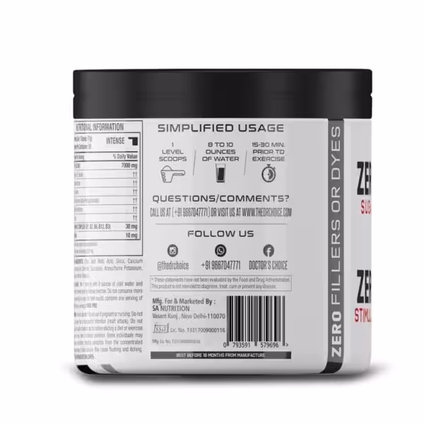 Doctor’s Choice PRE-X5 Blend Professional Pre-Workout Formula - product image