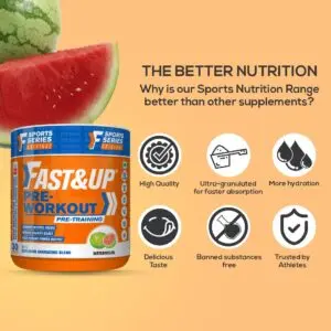 Fast&Up Pre Workout, 30 Servings, Watermelon