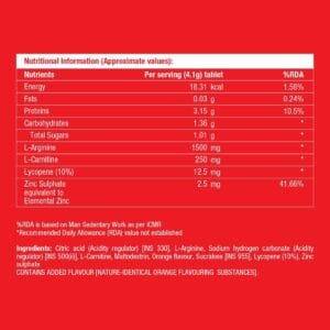 Fast&Up Pre-Workout Activate, Orange