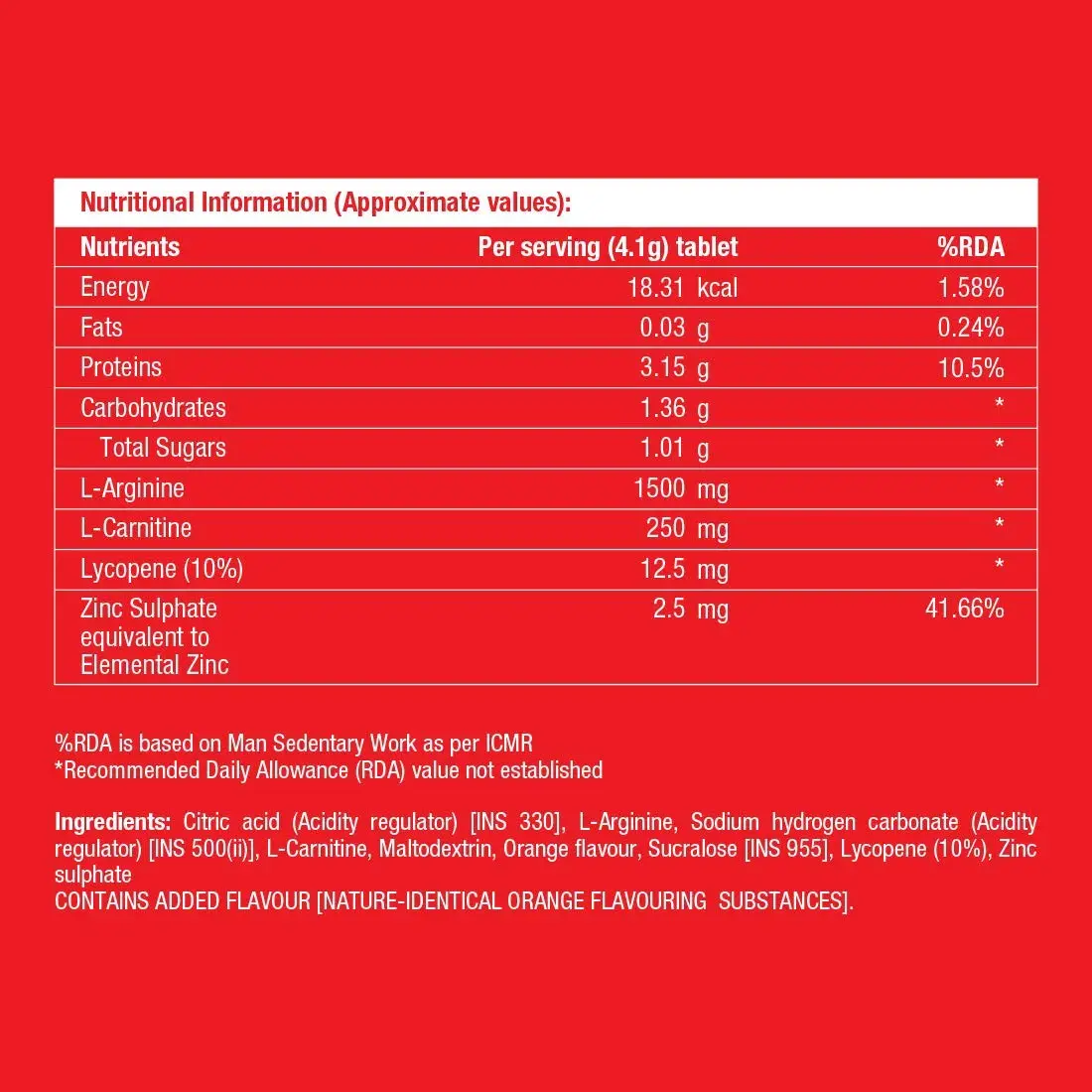 Fast&Up Pre-Workout Activate, Orange - Image 6