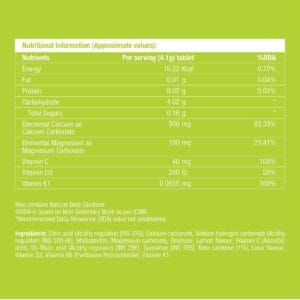 Fast&Up Fortify Calcium & Magnesium with Vitamin D3