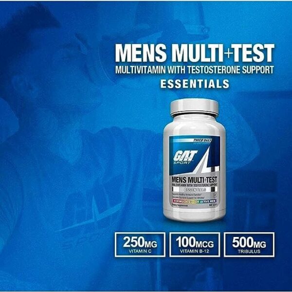 GAT Mens Multi+Test Vitamin