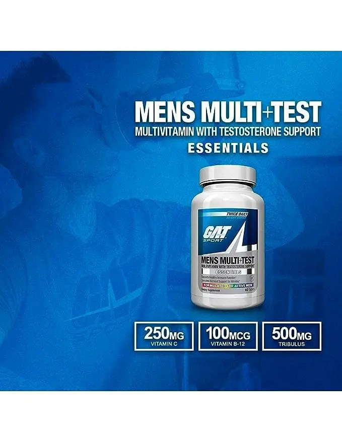 GAT Mens Multi+Test Vitamin - Image 2