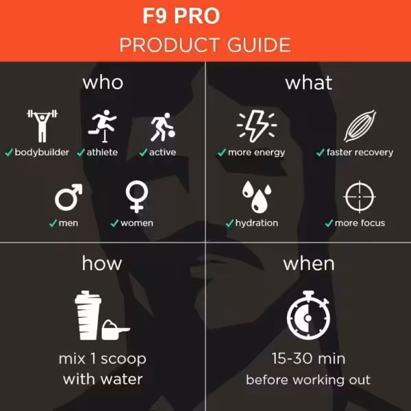Muscle Asylum F9 Pro Pre Workout - product image