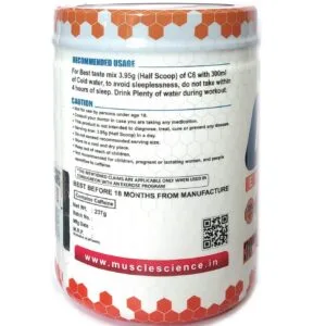 Muscle Science C6 Pre workout